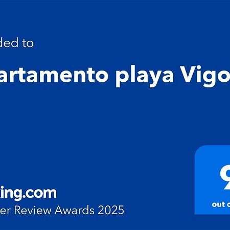Apartamento Playa Vigo Exteriör bild
